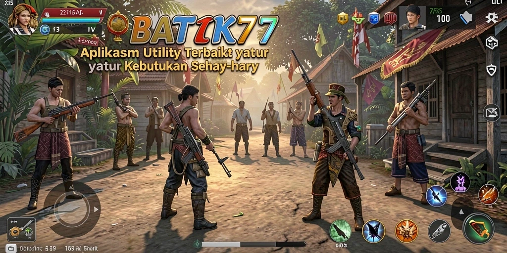 Tampilan intuitif BATIK77 yang memudahkan pengelolaan tugas harian.