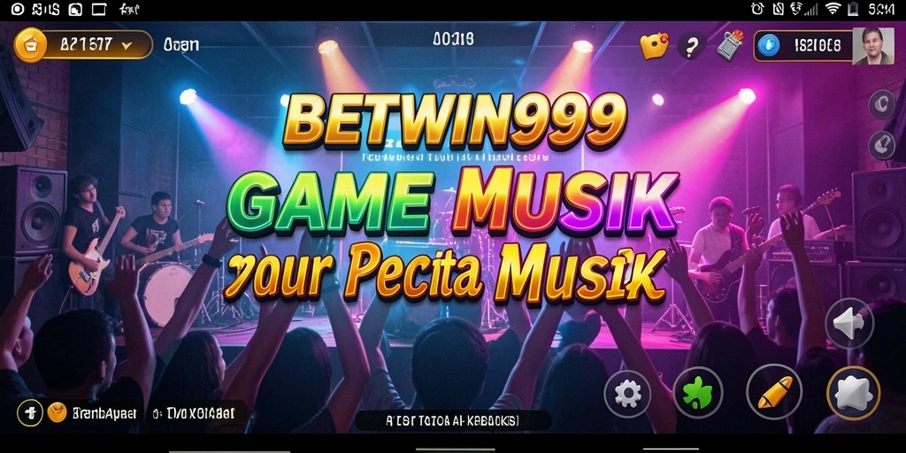 Screenshot BETWIN999 menampilkan gameplay seru dengan berbagai lagu.