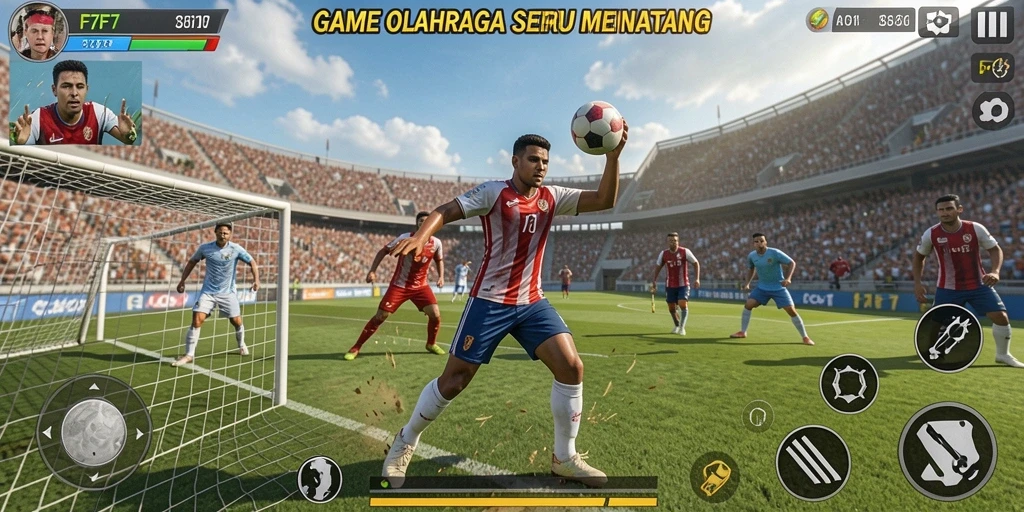Cuplikan gameplay F7F7 yang menampilkan aksi seru dan kompetitif.