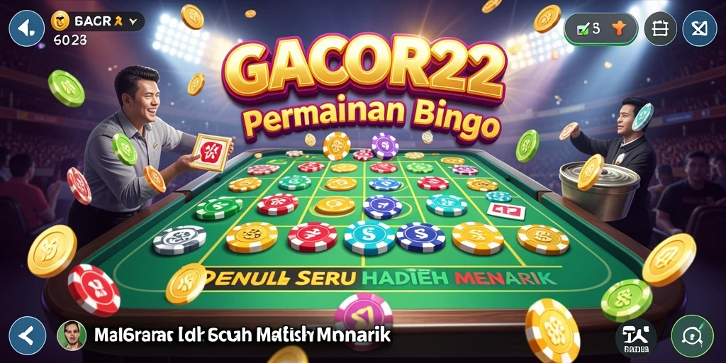Tampilan gameplay GACOR22 yang seru dan interaktif.
