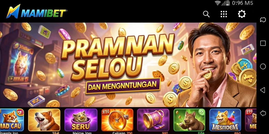 Tampilan gameplay MAMIBET yang mendebarkan dan menarik.