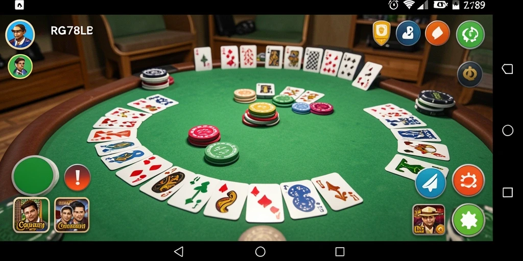 Tampilan gameplay seru di RR789 yang penuh aksi Gaple.