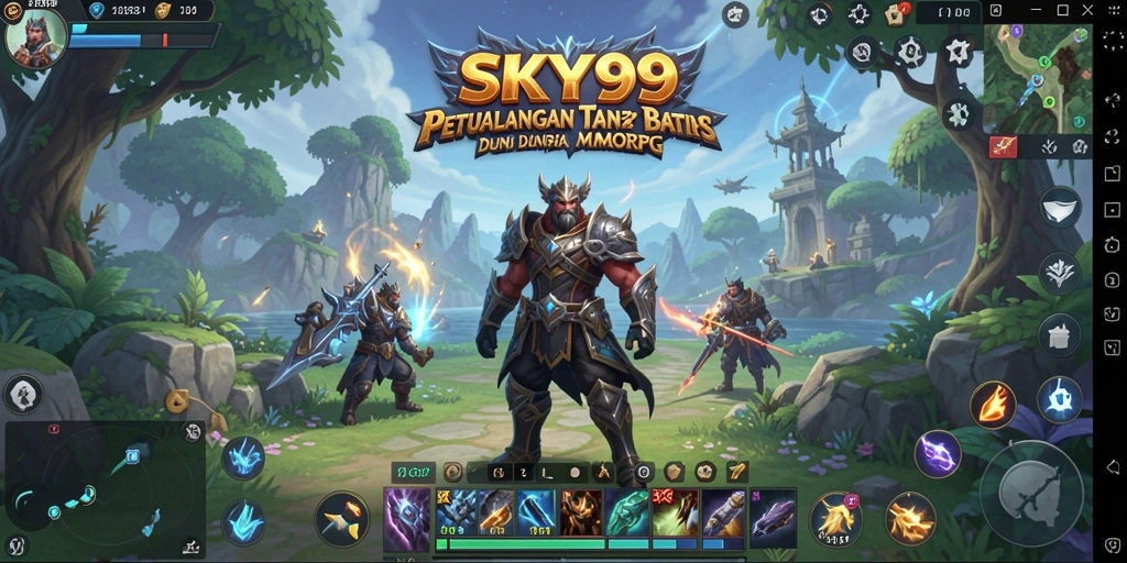 Gameplay seru di SKY99 dengan petualangan MMORPG yang epik.