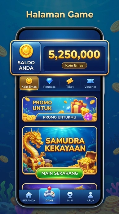 Tampilan antarmuka pengguna aplikasi kastoto yang menarik.